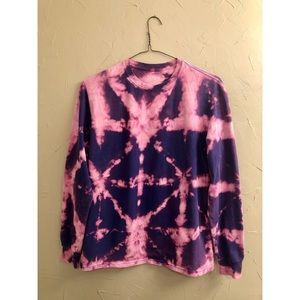 Custom Tie-Dye Long Sleeve T-Shirt